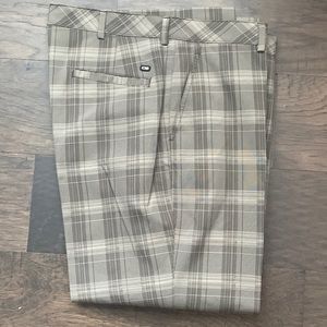 Haggar plaid golf pants new without tags 36 x 30